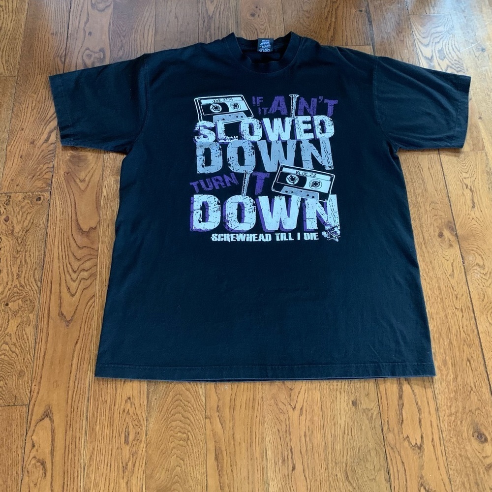 Dream USA‎ Black Graphic T Shirt